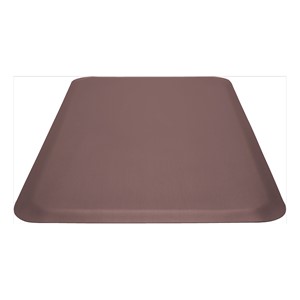 Guardian Leather Top Anti-Fatigue Mat (3' W x 12' L) - Chestnut
